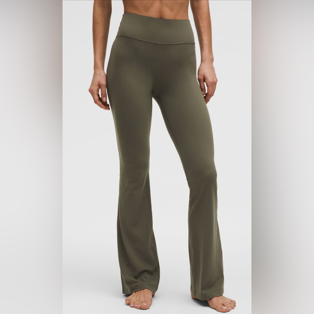 Dark Olive Lululemon Groove Pants